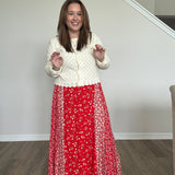 Melanie Floral Maxi Skirt