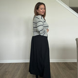 Paola Flowy Midi Skirt