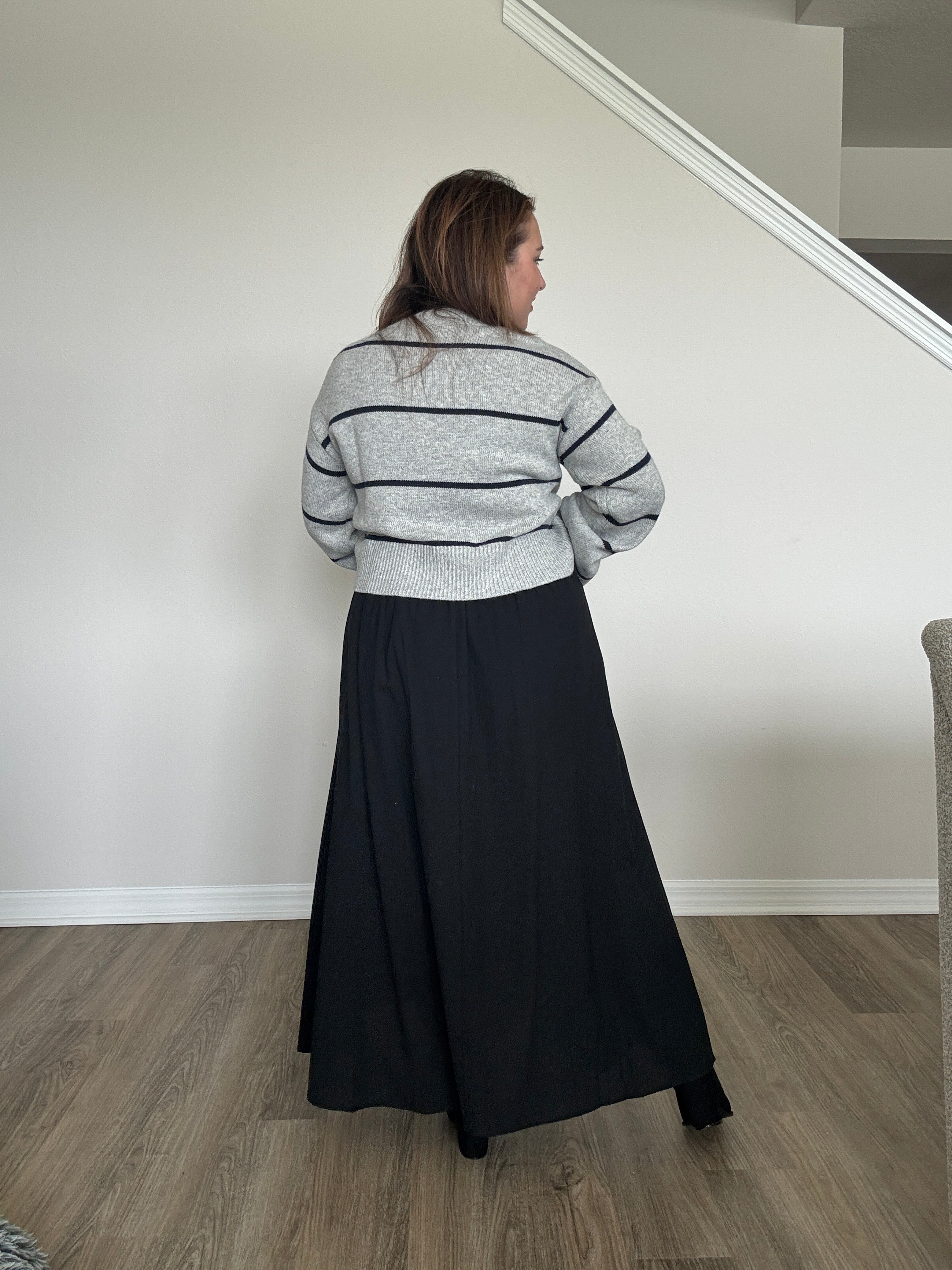 Paola Flowy Midi Skirt