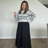 Paola Flowy Midi Skirt