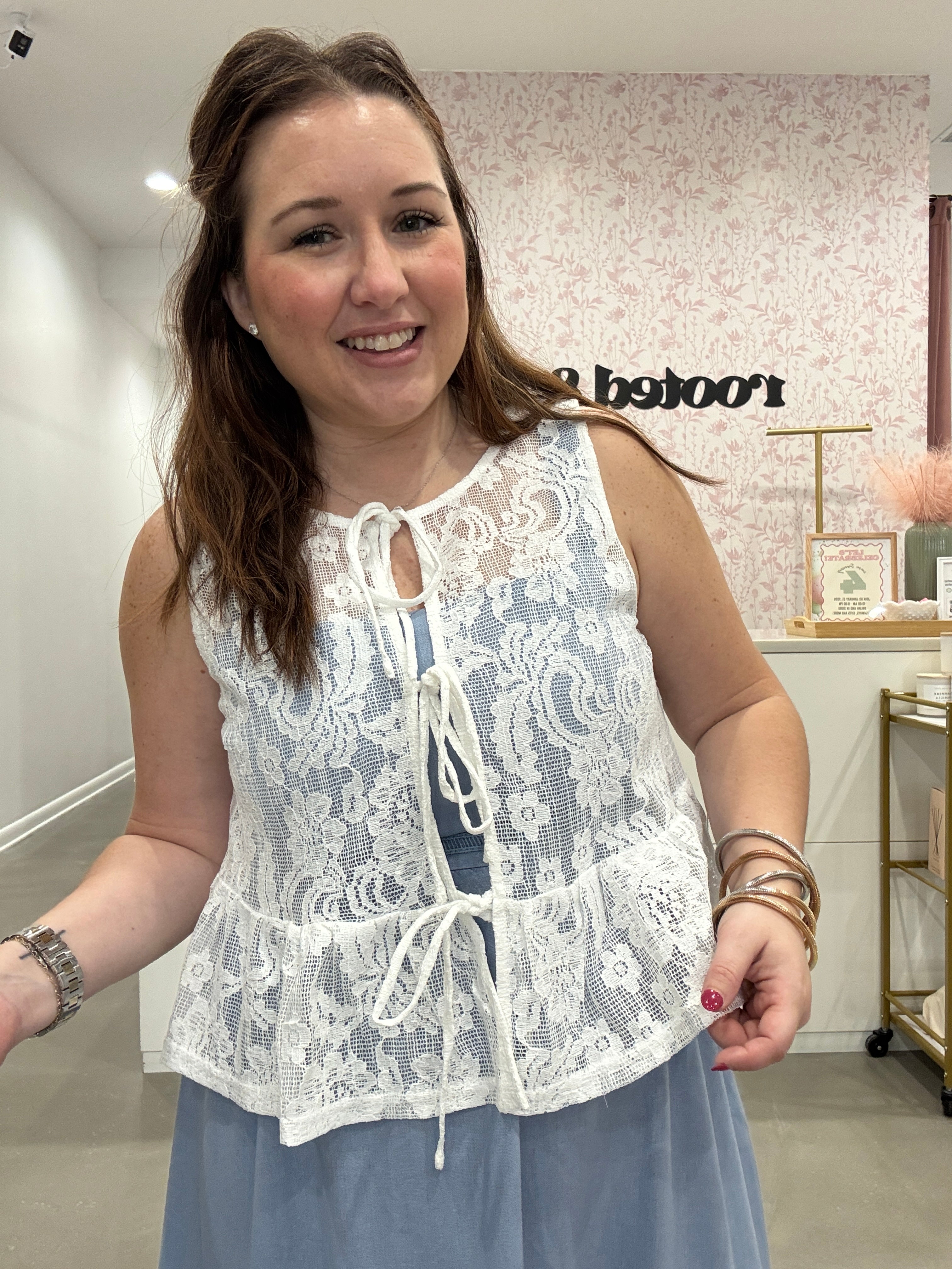 Willa Floral Lace Top