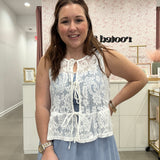 Willa Floral Lace Top