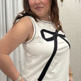 Skylar Bow Knit Tank
