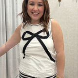 Skylar Bow Knit Tank