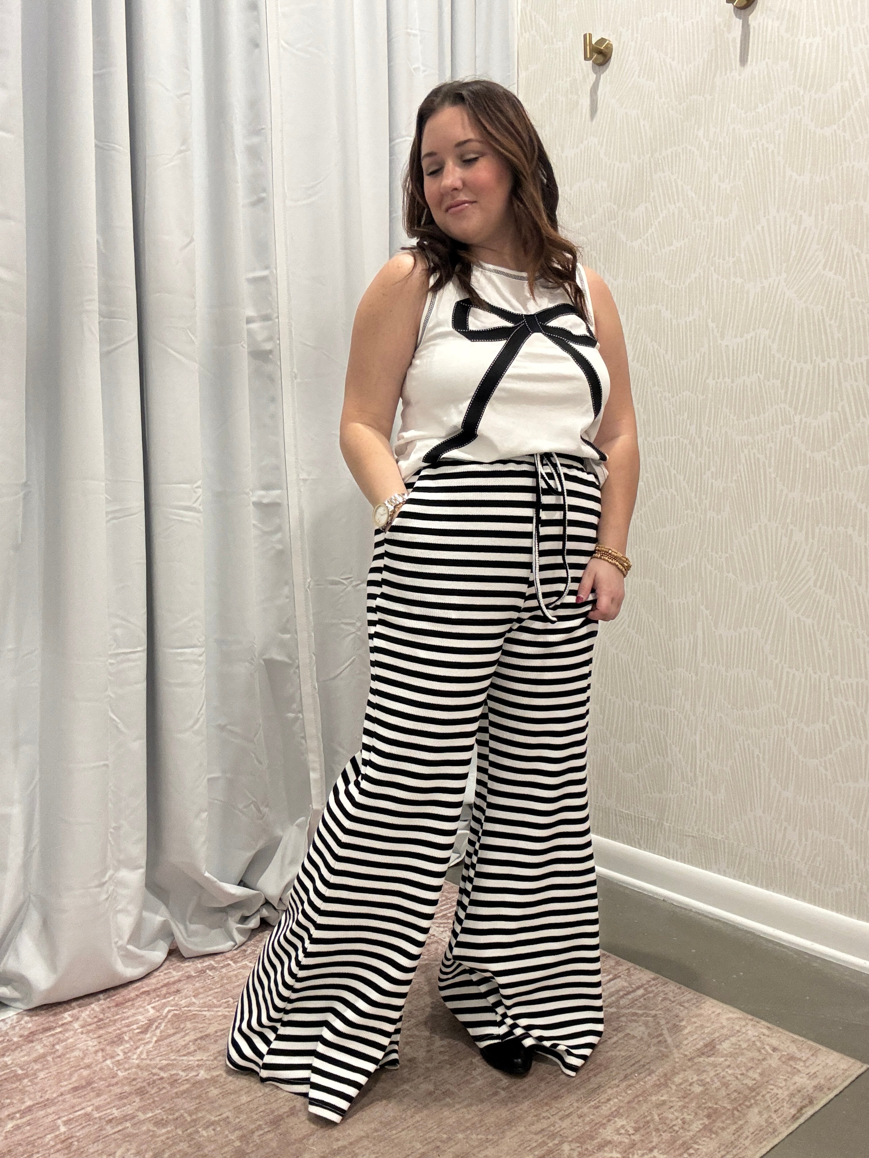 Skylar Bow Knit Tank