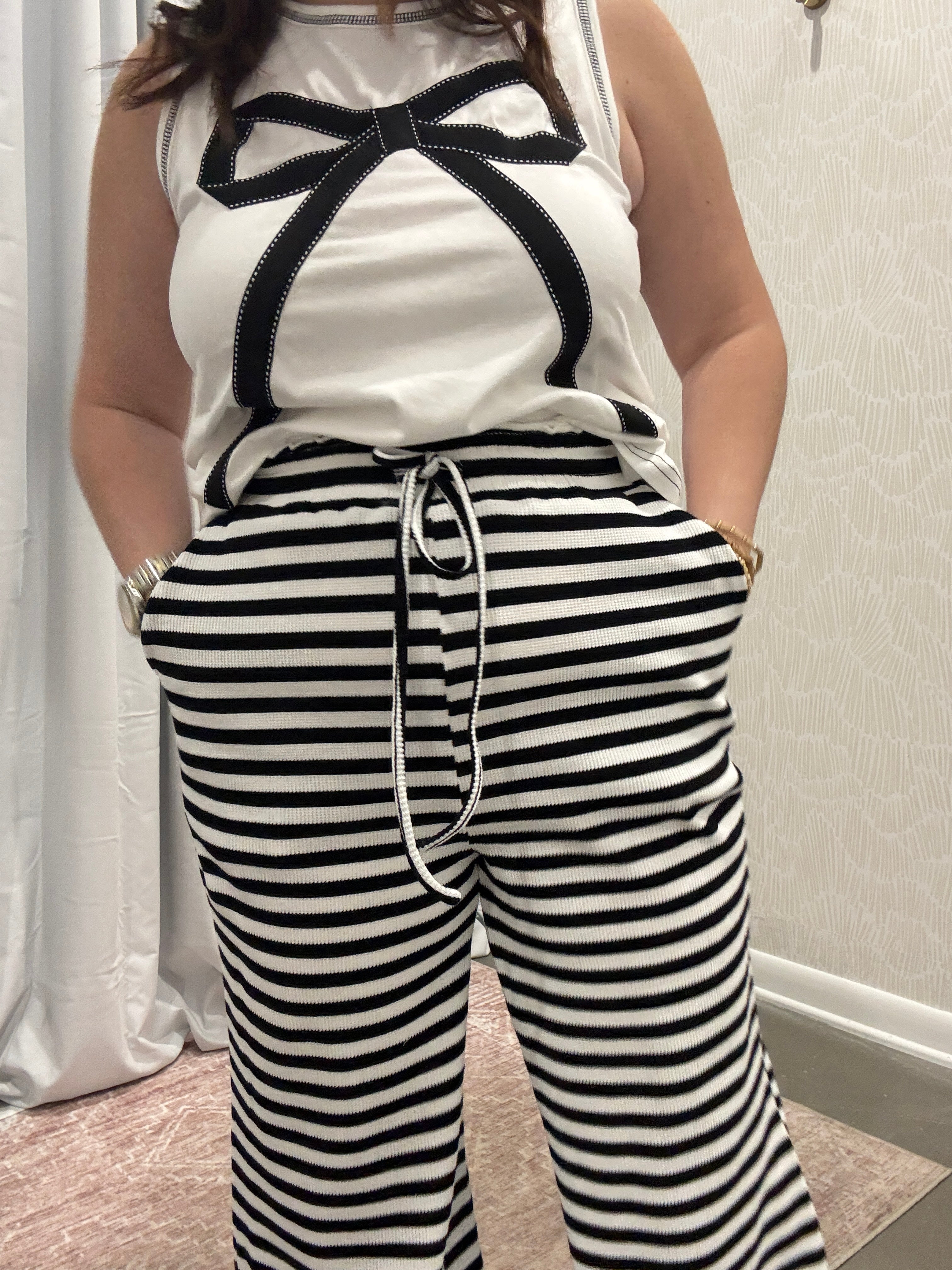 Frankie Striped Palazzo Pants