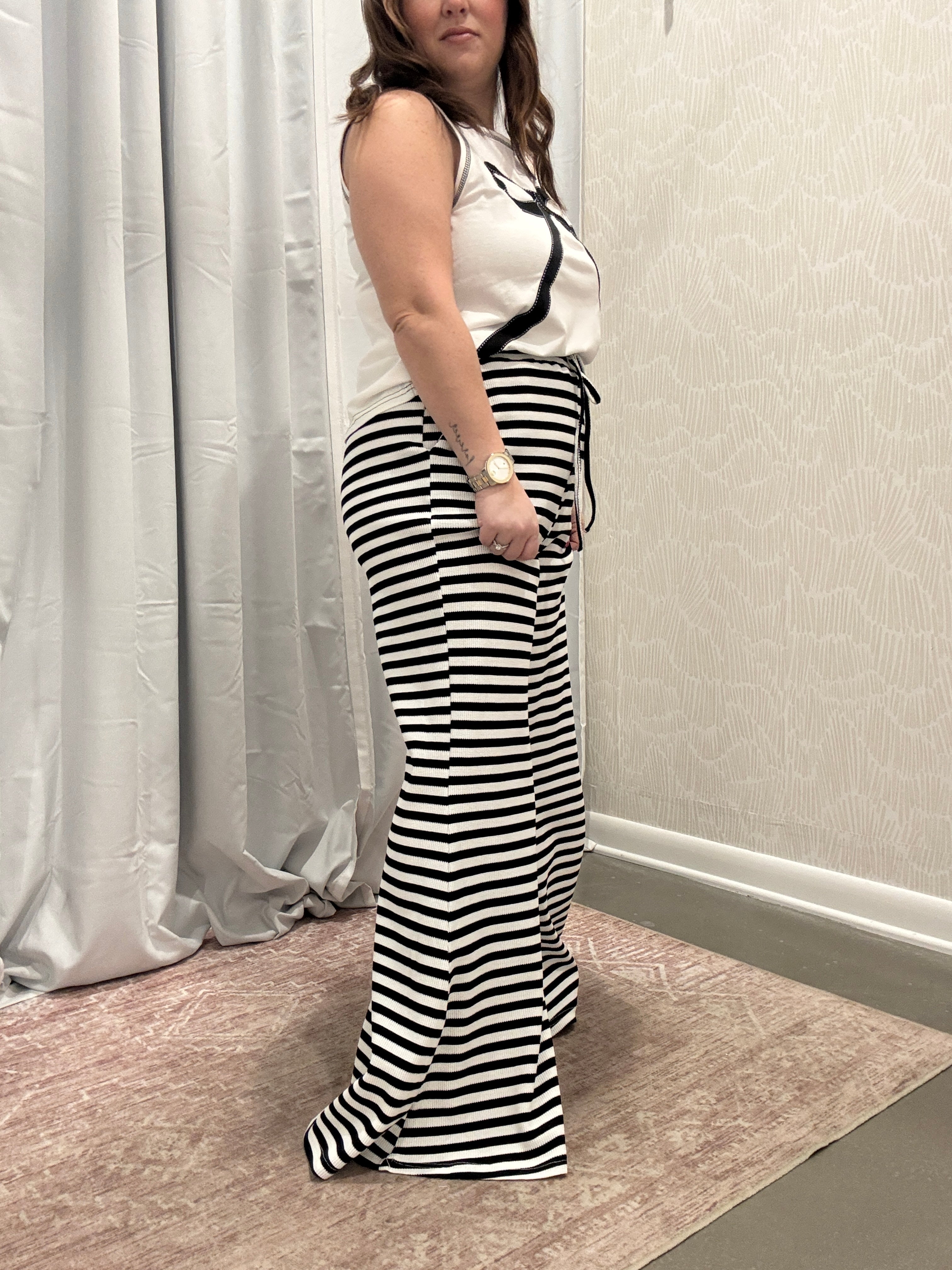 Frankie Striped Palazzo Pants