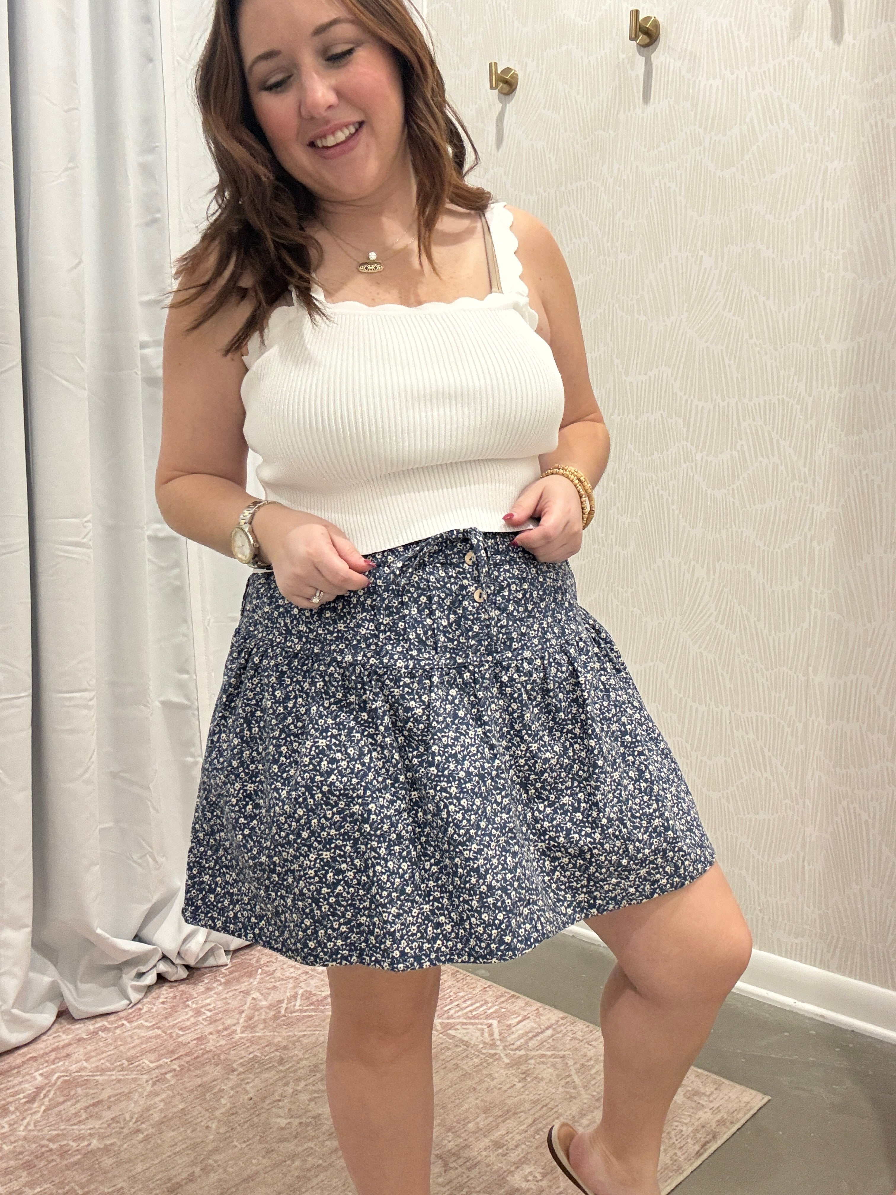 Elsie Flare Mini Skort
