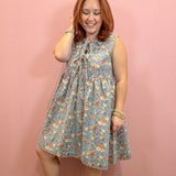 Mia Floral Babydoll Dress