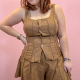 Jenn Pintuck Shorts