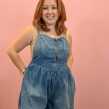 Cassidy Denim Romper