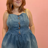 Cassidy Denim Romper