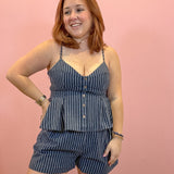 Stevie Striped Shorts