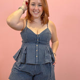 Stevie Striped Shorts