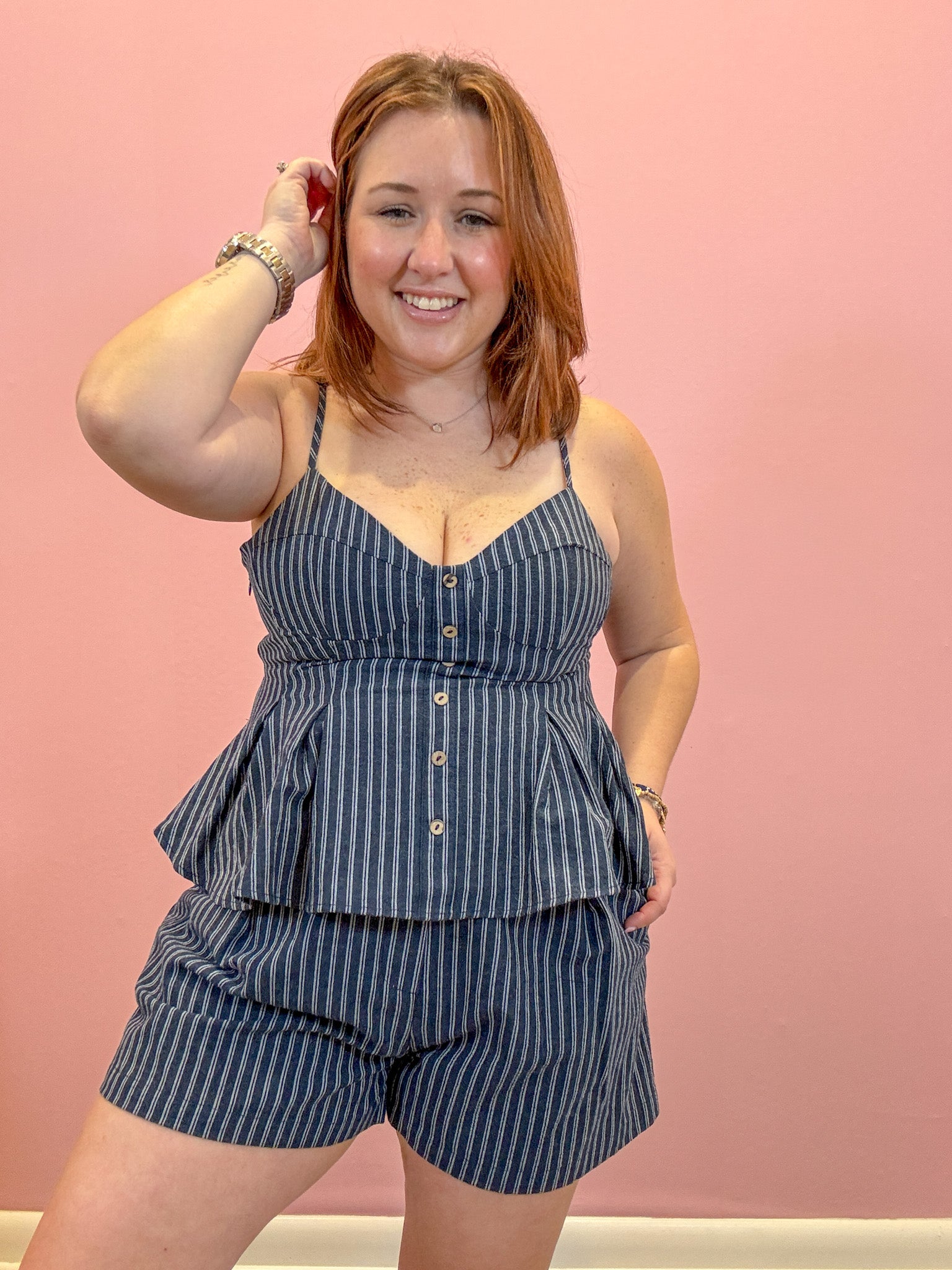 Stevie Striped Shorts