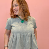 Piper Pleated Swing Tee