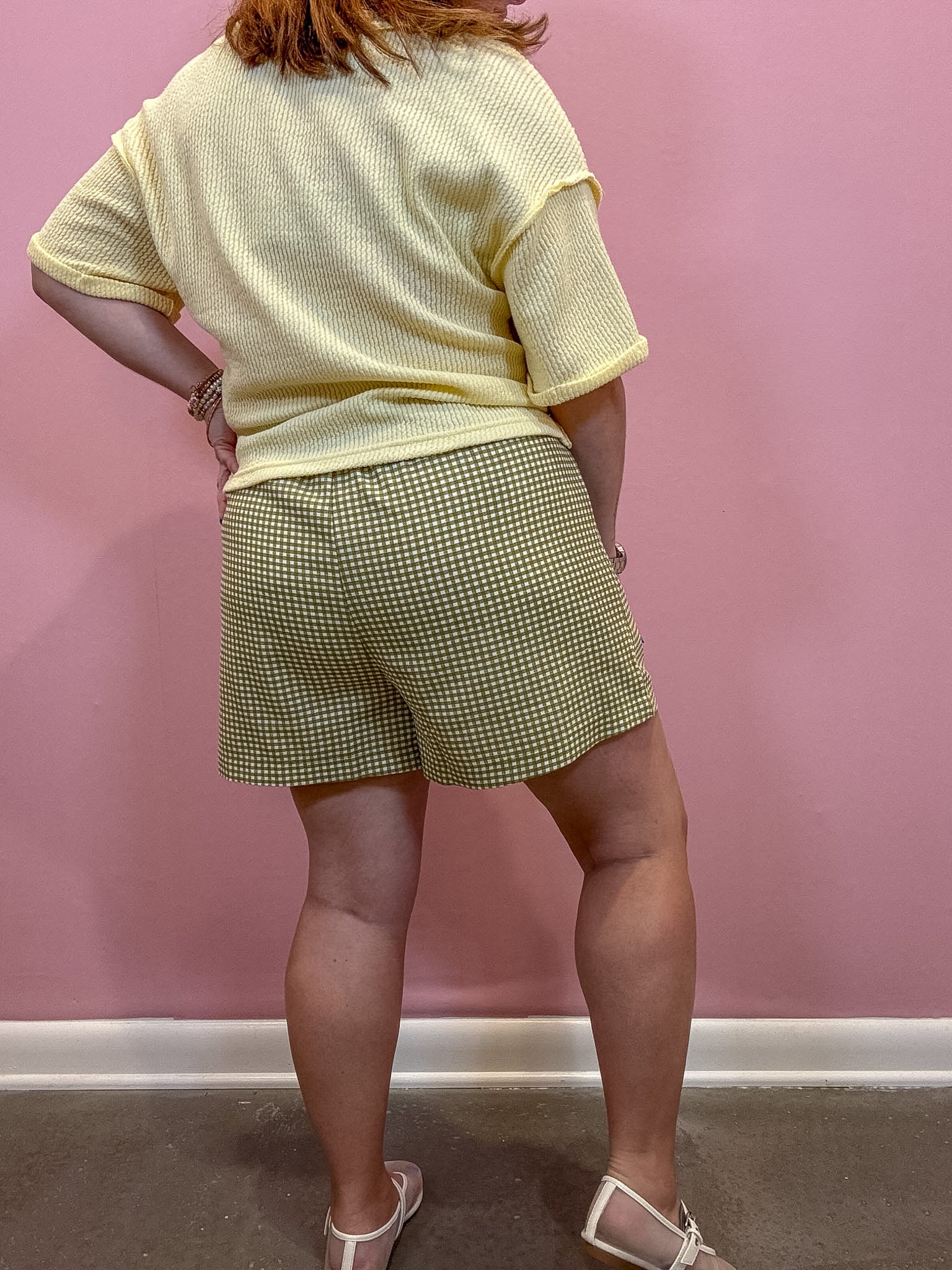 Kaylin Gingham Shorts