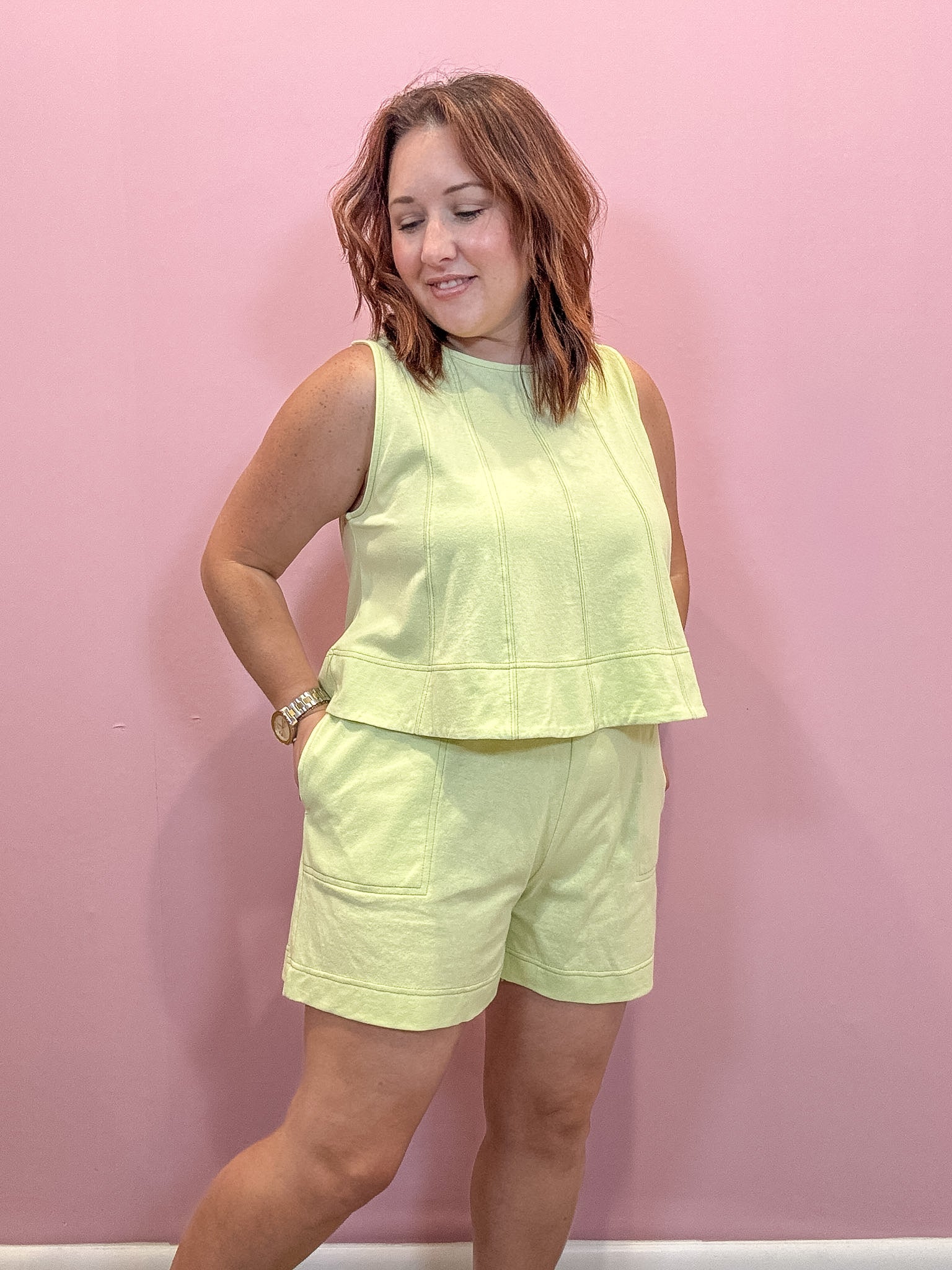 Sleeveless Relaxed Top