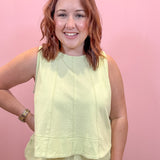 Sleeveless Relaxed Top