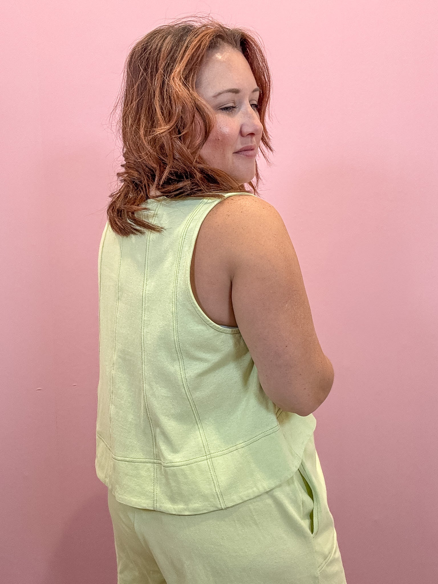 Sleeveless Relaxed Top