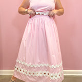 Izzy Flare Ric Rac Midi Skirt