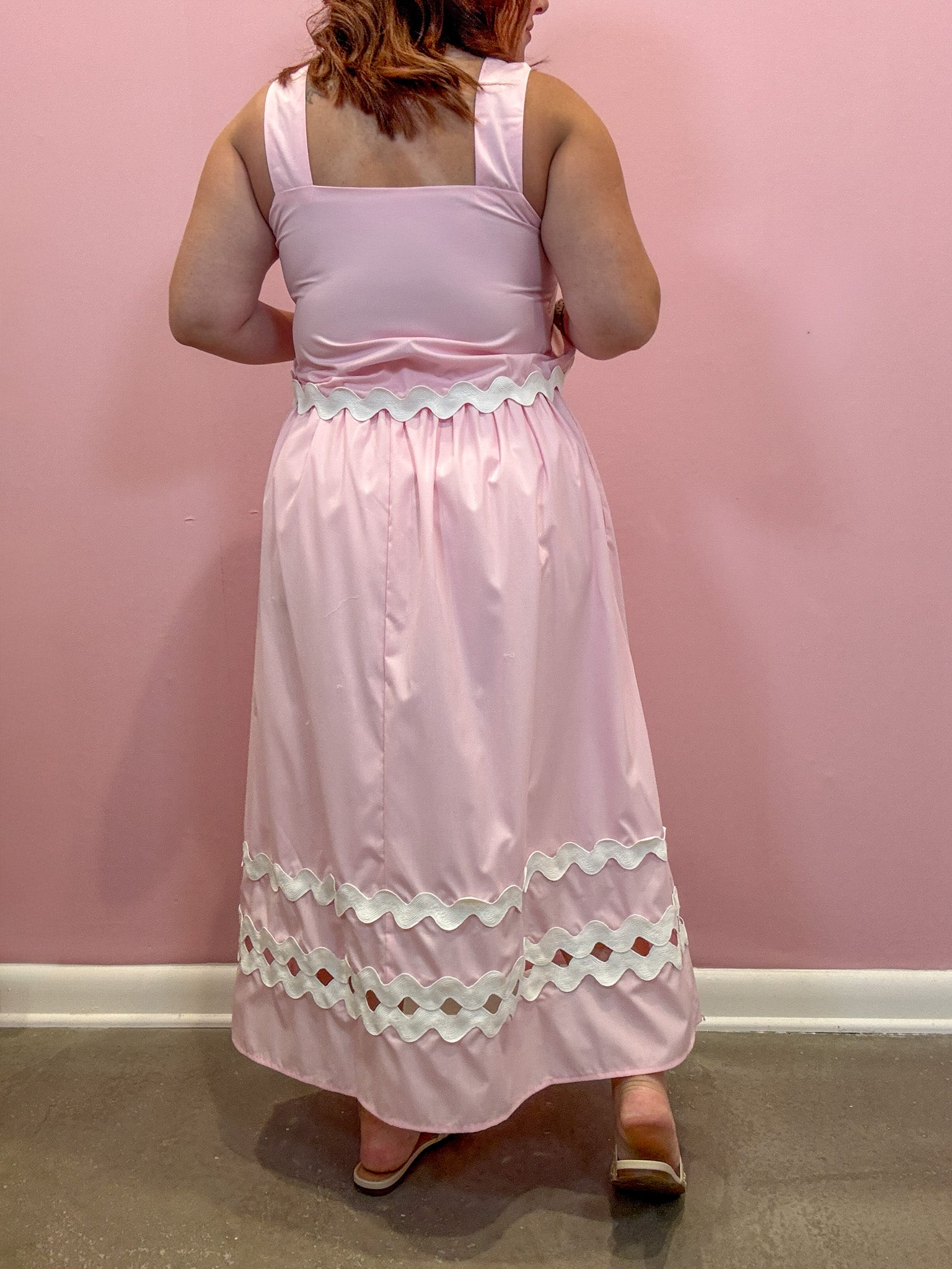 Izzy Flare Ric Rac Midi Skirt