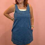 Denim Shift Dress