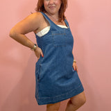 Denim Shift Dress