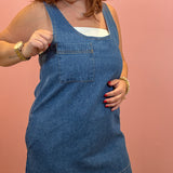 Denim Shift Dress