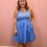 Bailey Tank Dress | Blue