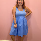 Bailey Tank Dress | Blue