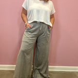 French Terry Washed Pants | Sleet