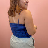 Double Layered Cami | Light Navy