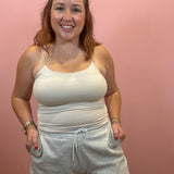 Double Layered Cami | Sand Beige