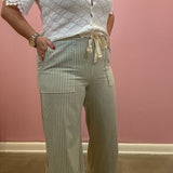 Striped Wide Pants