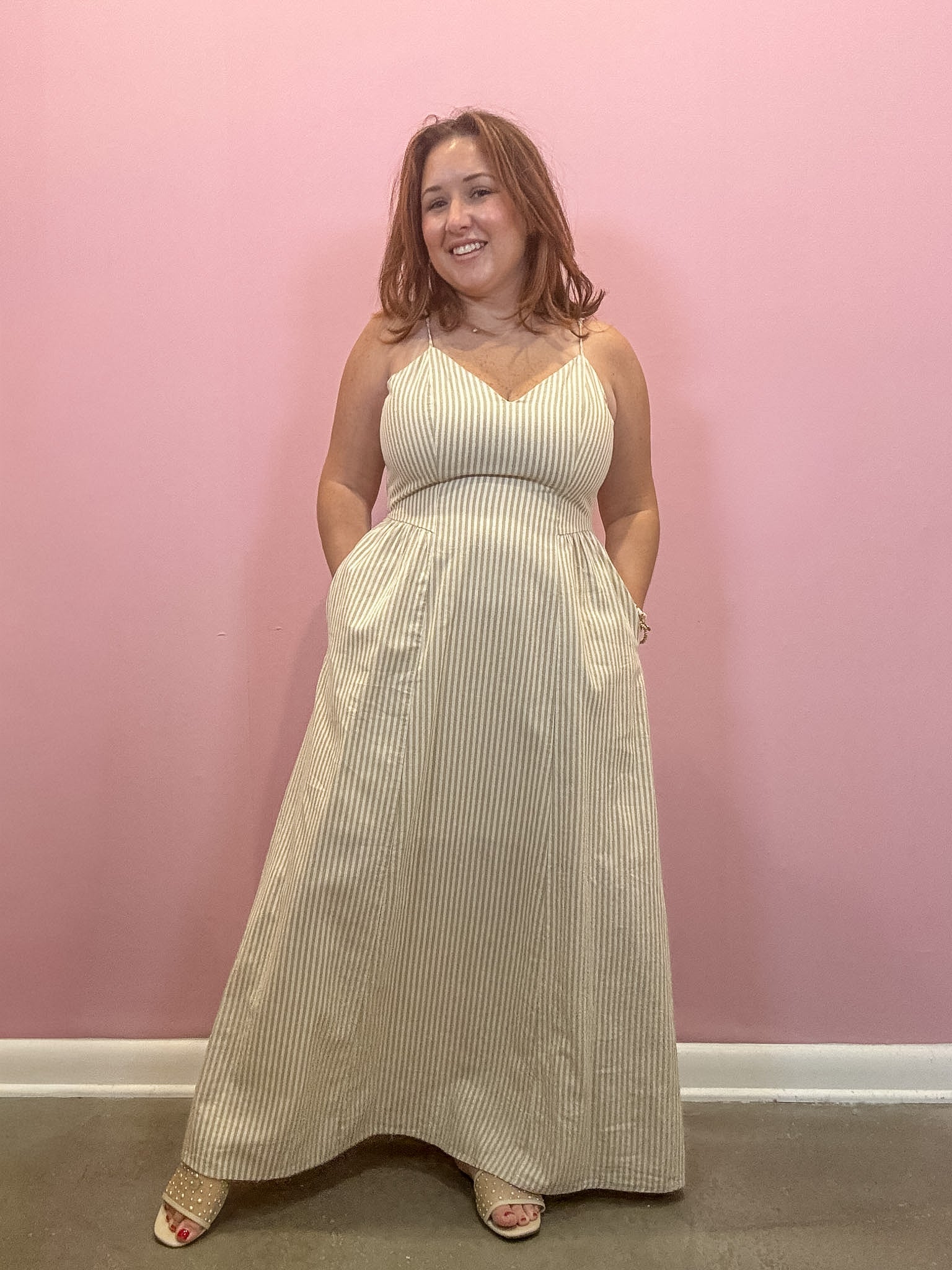 Striped Maxi Dress