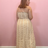 Embroidery Midi Dress