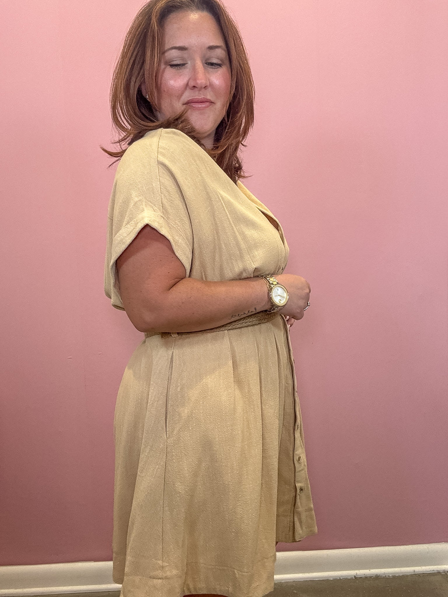 Dakota Belted Mini Dress