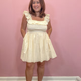 Riley Ruffled Smocked Bodice Dress