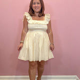 Riley Ruffled Smocked Bodice Dress