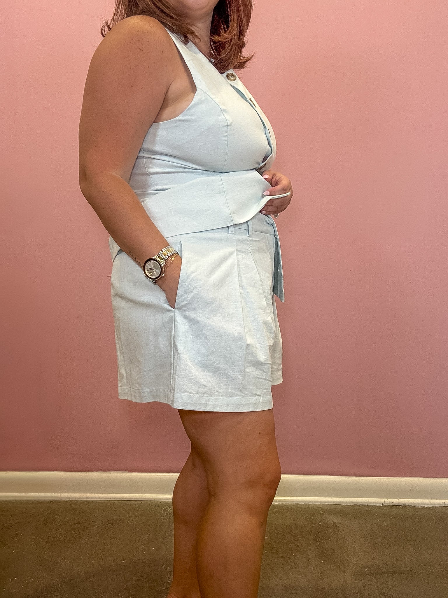 Rowan Pleated Flare Shorts