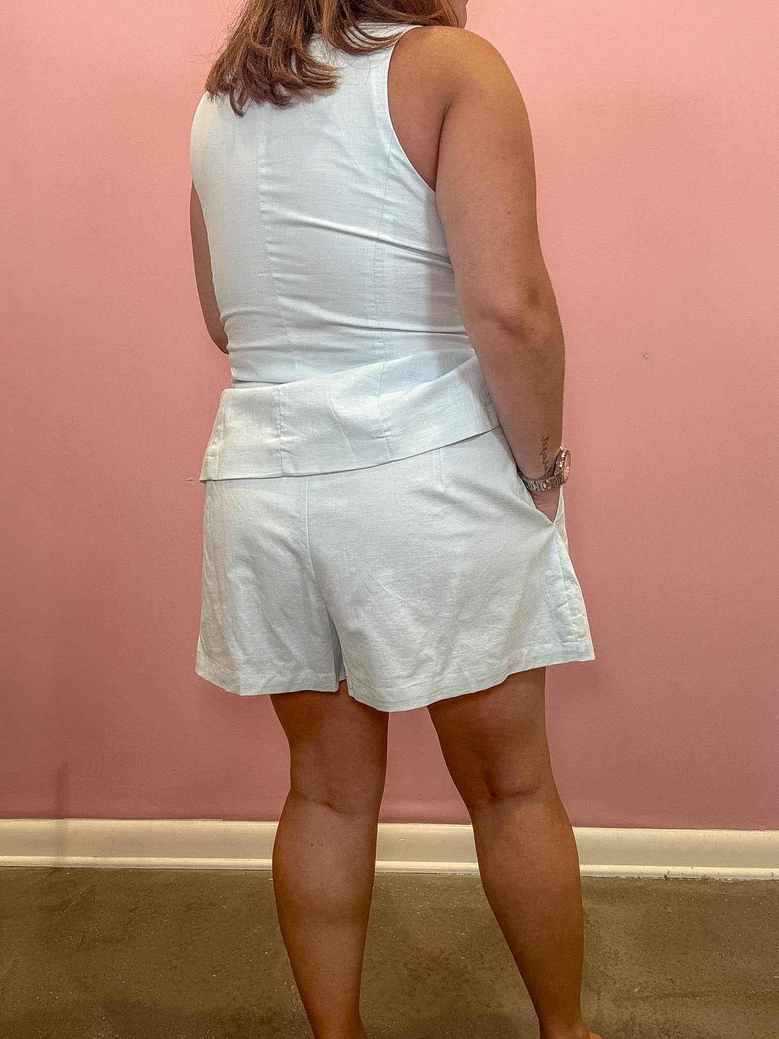 Rowan Pleated Flare Shorts