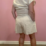 Ainsley High Rise Pleated Shorts