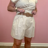 Ainsley High Rise Pleated Shorts