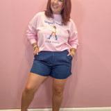 Chambray Pintuck Shorts