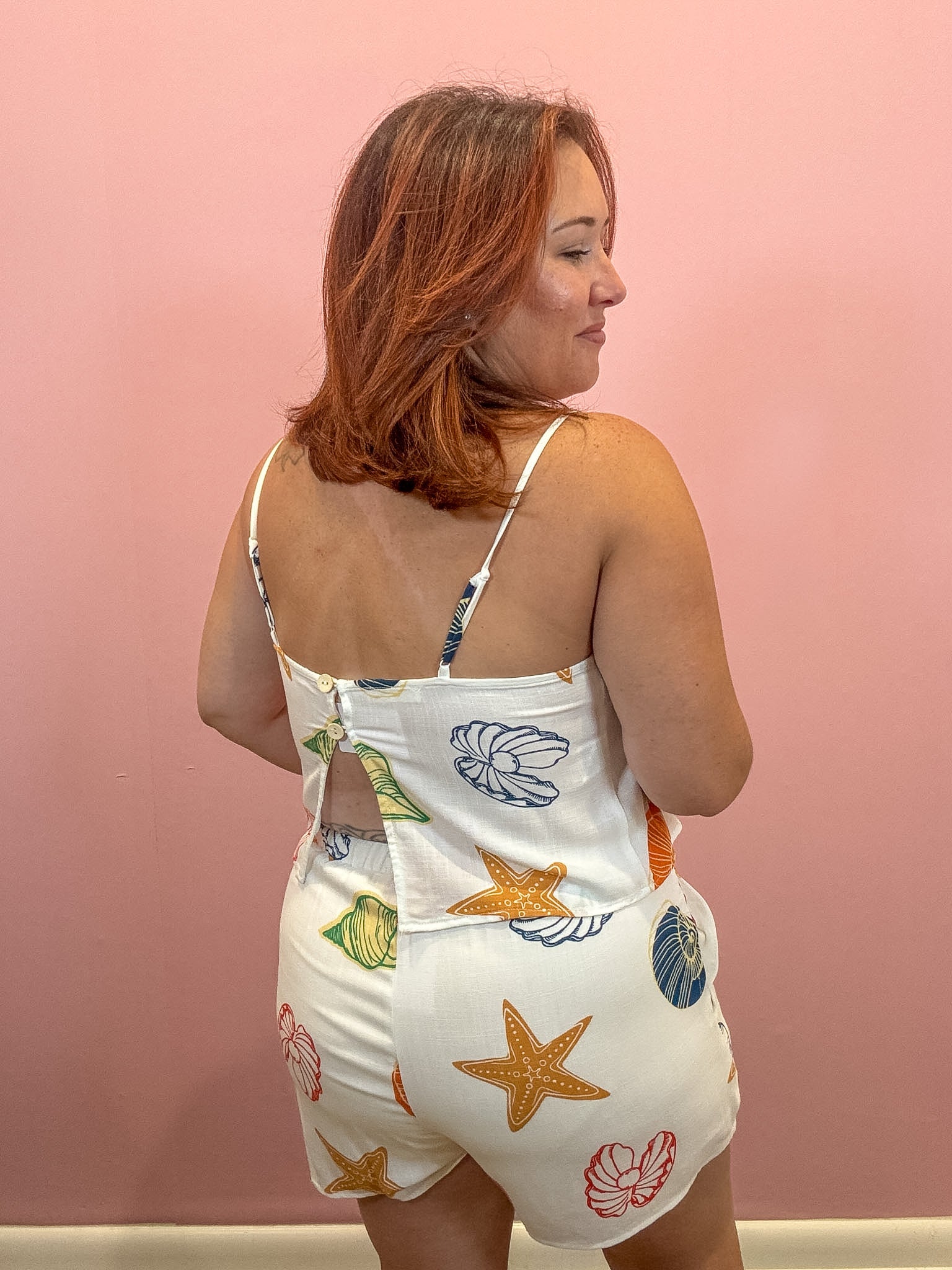 Summer Shells Sleeveless Top