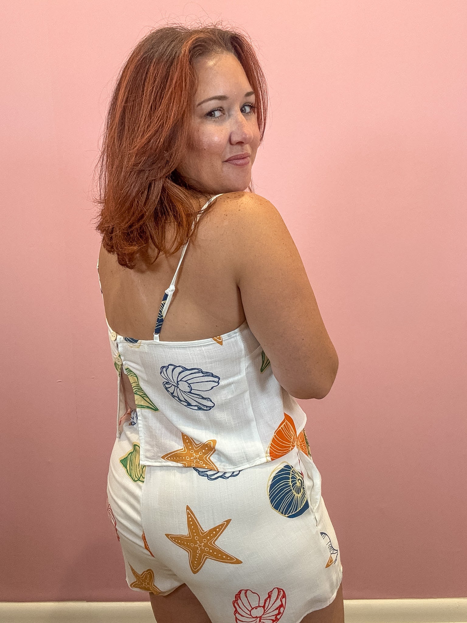Summer Shells Sleeveless Top