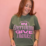 In Everything Give Thanks Graphic Tee