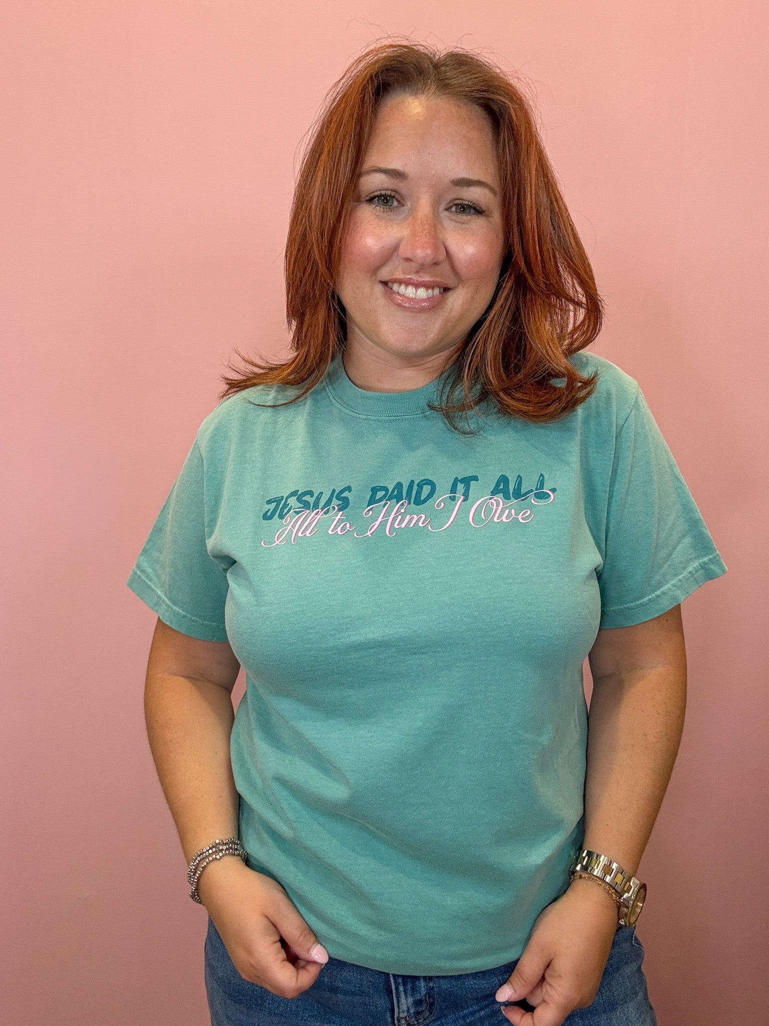 Jesus Paid It All Graphic Tee