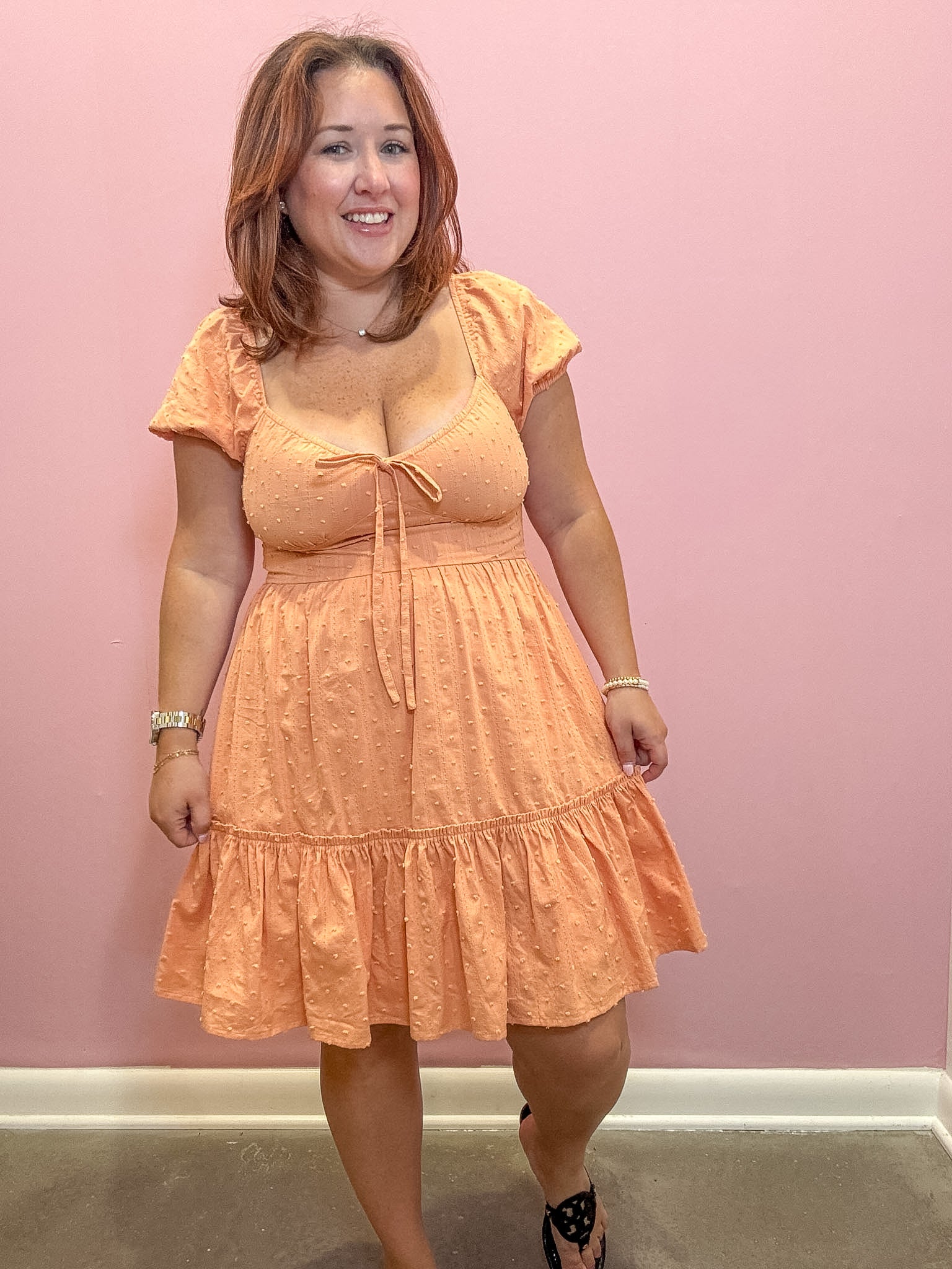 Shyla Puff Sleeve Mini Dress